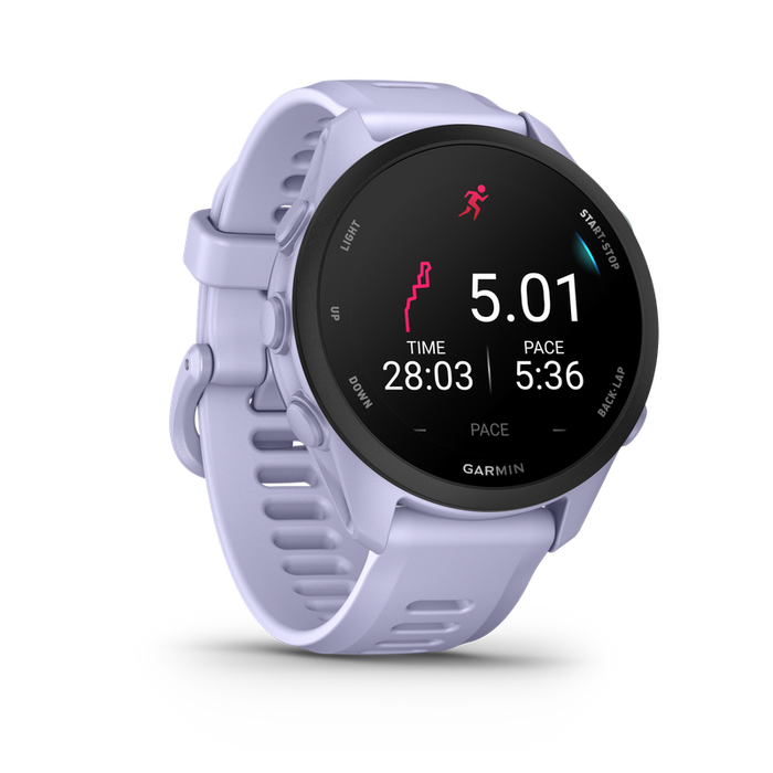 Смарт часовник Garmin FORERUNNER 70 COOL LAVENDER 010-04307-03 , 1.20 , 512 МБ