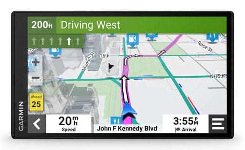 Навигатор Garmin DriveSmart 76 Фиксиран 17,8 cm (7") TFT сензорен екран 239,6 g Черен