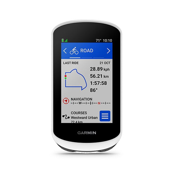 Garmin Edge Explore 2 7,62 cm (3") Безжичен велосипеден компютър Черен, Бял