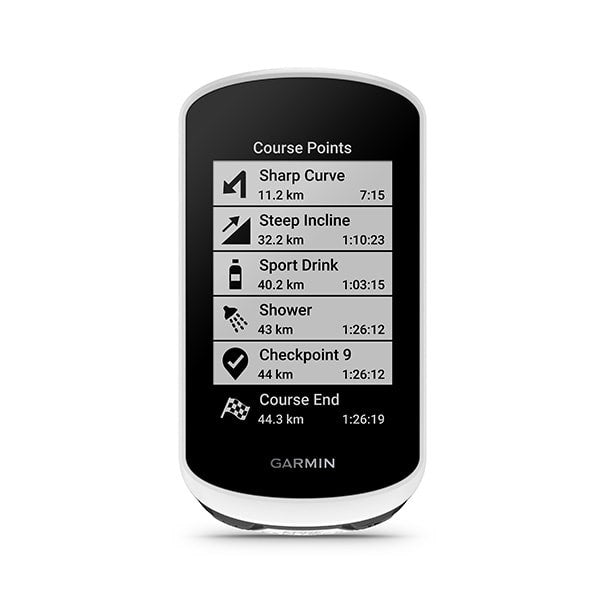 Garmin Edge Explore 2 7,62 cm (3") Безжичен велосипеден компютър Черен, Бял