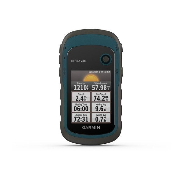 Ръчен навигатор Garmin eTrex 22x, 5.59 см (2.2"), TFT, 141.7 г, Черен, Сив