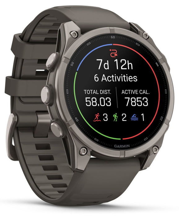 Смарт часовник GARMIN FENIX FENIX 9 Titanium 47MM 762-01 47 MM, GPS, WLAN, ПУЛСОМЕР, SPO2