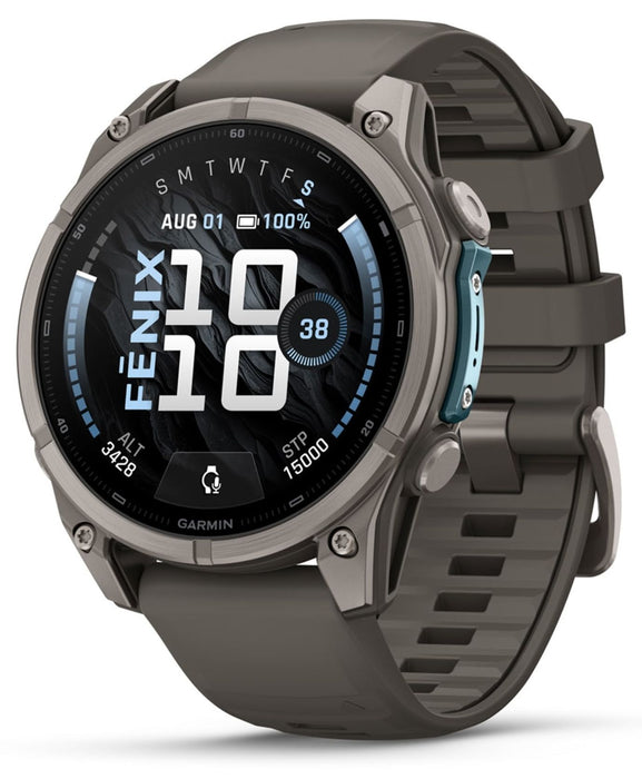 Смарт часовник GARMIN FENIX FENIX 9 Titanium 47MM 762-01 47 MM, GPS, WLAN, ПУЛСОМЕР, SPO2