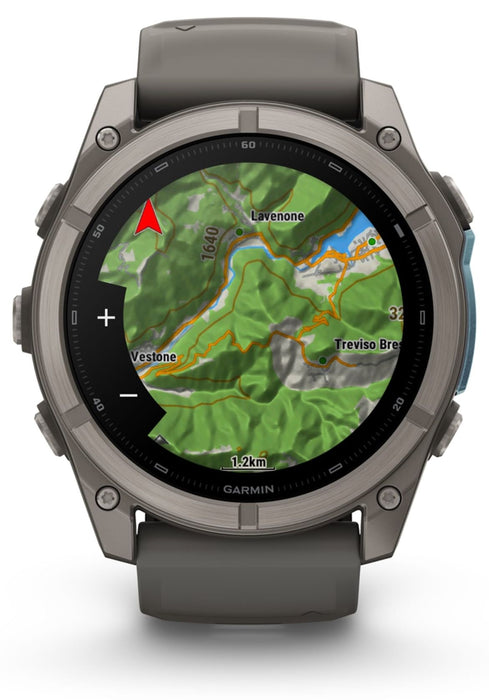 Смарт часовник GARMIN FENIX FENIX 9 Titanium 51MM 763-01 51 MM, GPS, WLAN, ПУЛСОМЕР, SPO2