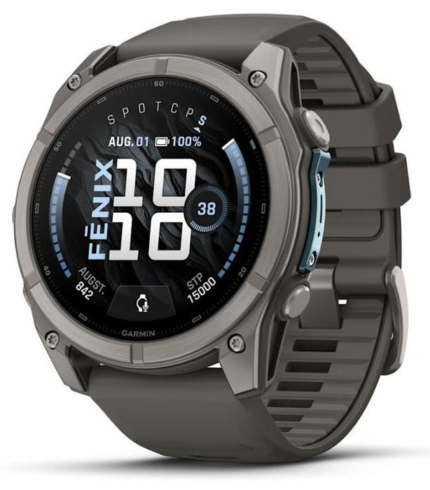 Смарт часовник GARMIN FENIX FENIX 9 Titanium 51MM 763-01 51 MM, GPS, WLAN, ПУЛСОМЕР, SPO2