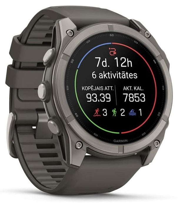Смарт часовник GARMIN FENIX FENIX 9 Titanium 51MM 763-01 51 MM, GPS, WLAN, ПУЛСОМЕР, SPO2