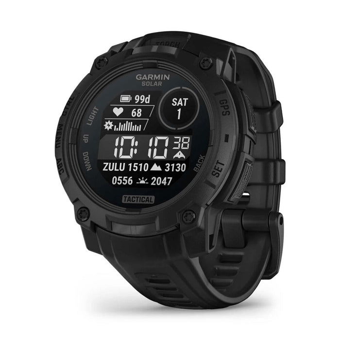 Смарт часовник GARMIN Instinct 3 Solar Tactical Edition Черен 0,9" 45 mm