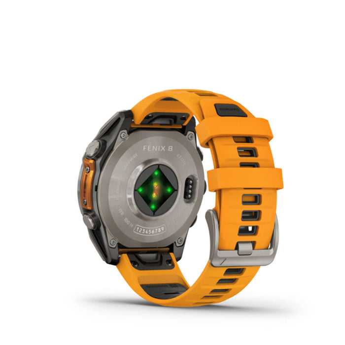 Смарт часовник GARMIN 010-02904-11 Черен Оранжев Графит 1,4" 47 mm Ø 46 mm Ø 47 mm