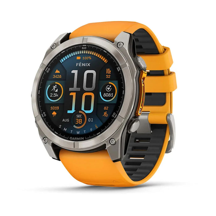 Смарт часовник GARMIN 010-02905-11 Черен Оранжев Титанов 1,4" 51 mm Ø 50 mm