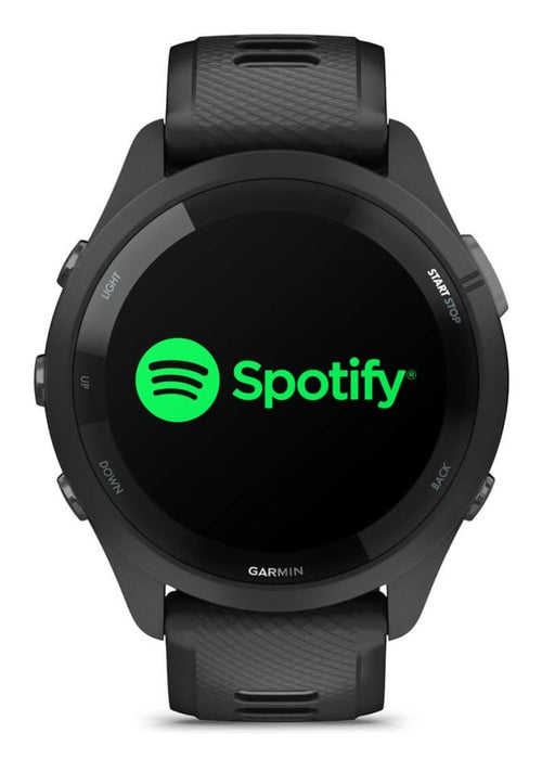 Garmin Forerunner 265 3,3 см (1,3") AMOLED 46 мм Цифров 416 x 416 пиксела Сензорен екран Черен Wi-Fi GPS (сателит)