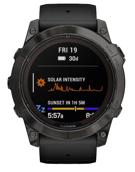Garmin fēnix 7X Pro 3.56 см (1.4") MIP 51 мм Цифров 280 x 280 пиксела Сензорен екран Черен Wi-Fi GPS (сателит)