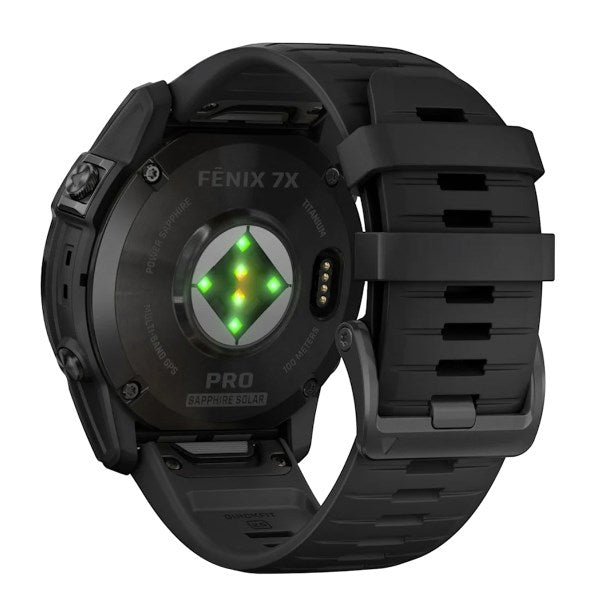 Garmin fēnix 7X Pro 3.56 см (1.4") MIP 51 мм Цифров 280 x 280 пиксела Сензорен екран Черен Wi-Fi GPS (сателит)