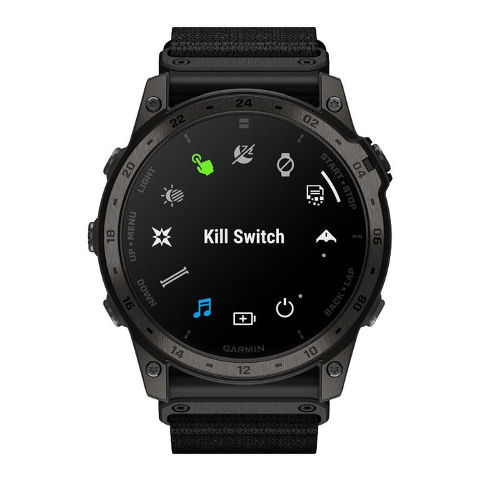 Garmin tactix 7 3,56 см (1.4") MIP 51 мм дигитален часовник 280 x 280 px сензорен екран Wi-Fi GPS черен