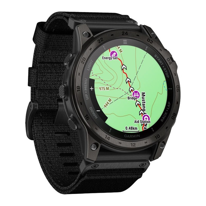 Garmin tactix 7 3,56 см (1.4") MIP 51 мм дигитален часовник 280 x 280 px сензорен екран Wi-Fi GPS черен