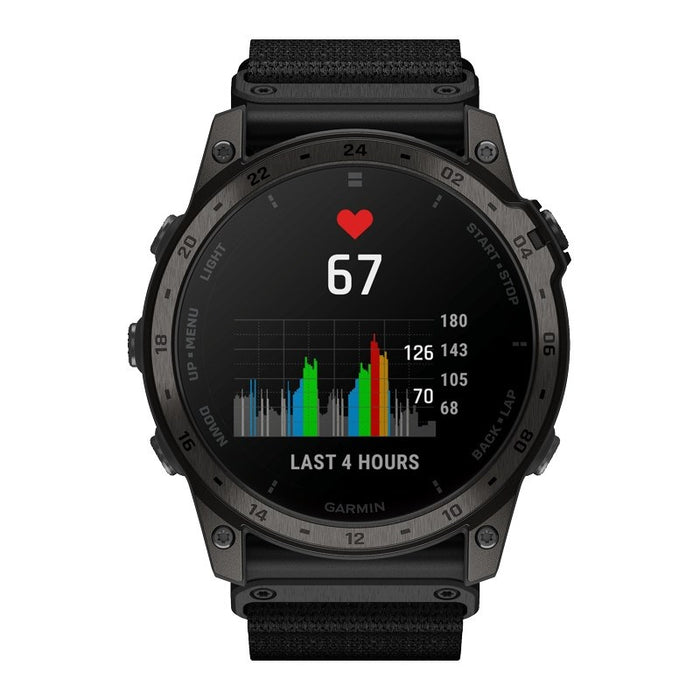 Garmin tactix 7 3,56 см (1.4") MIP 51 мм дигитален часовник 280 x 280 px сензорен екран Wi-Fi GPS черен