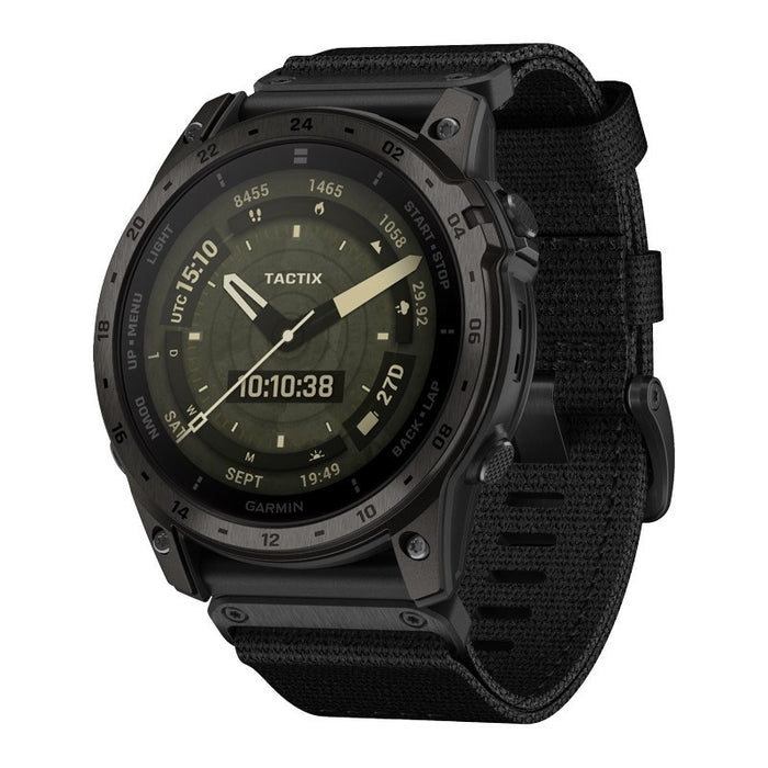Garmin tactix 7 3,56 см (1.4") MIP 51 мм дигитален часовник 280 x 280 px сензорен екран Wi-Fi GPS черен