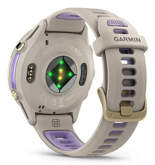 Garmin Forerunner 970 3.56 см (1.4") AMOLED Цифров 454 x 454 пиксела Сензорен екран Сив Wi-Fi GPS (сателит)