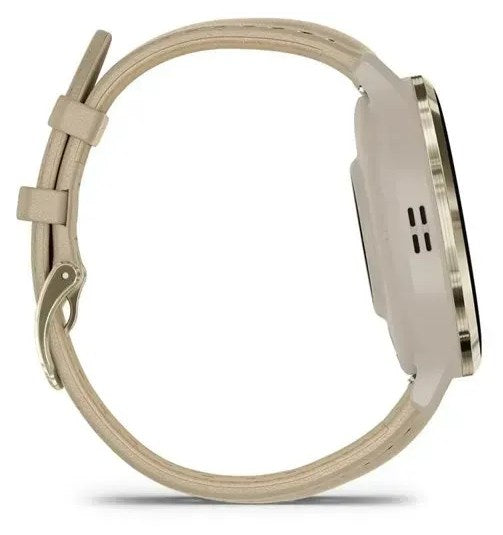 Garmin 010-02785-55 смарт часовник / спортен часовник 3.05 см (1.2") AMOLED 41 мм Цифров 390 x 390 пиксела Сензорен екран Златен Wi-Fi GPS (сателит)