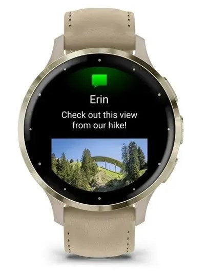 Garmin 010-02785-55 смарт часовник / спортен часовник 3.05 см (1.2") AMOLED 41 мм Цифров 390 x 390 пиксела Сензорен екран Златен Wi-Fi GPS (сателит)