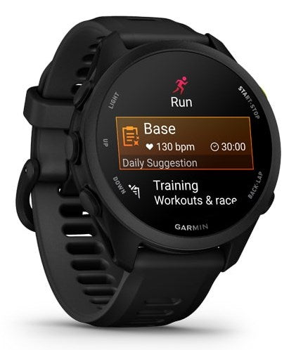 Garmin Forerunner 70 3.05 см (1.2") AMOLED 43 мм Цифров 390 x 390 пиксела Сензорен екран Черен GPS (сателит)