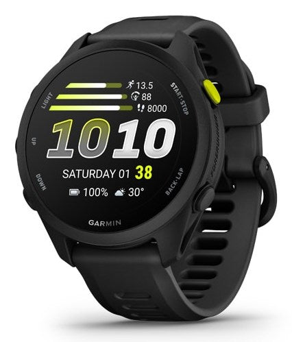Garmin Forerunner 70 3.05 см (1.2") AMOLED 43 мм Цифров 390 x 390 пиксела Сензорен екран Черен GPS (сателит)