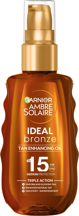 Слънцезащитно спрей олио Ideal Bronze SPF 15, 150 ml