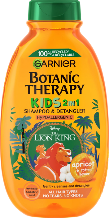 Детски шампоан и балсам 2в1 Lion King, 250 ml