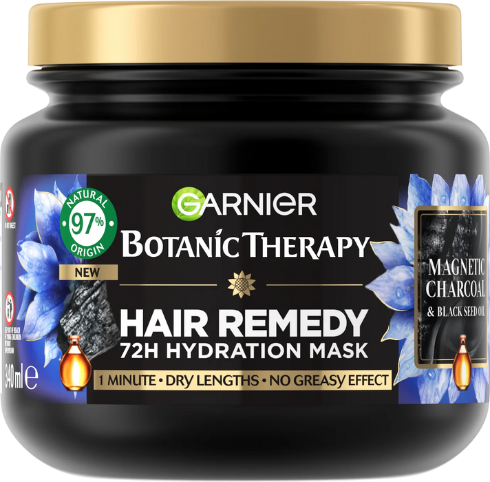 Маска за коса Hair Remedy Magnetic Charcoal, 340 ml