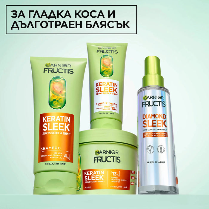 Балсам за коса Keratin Sleek, 200 ml