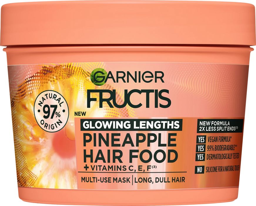 Маска за дълга коса Hair Food Pineapple, 390 ml