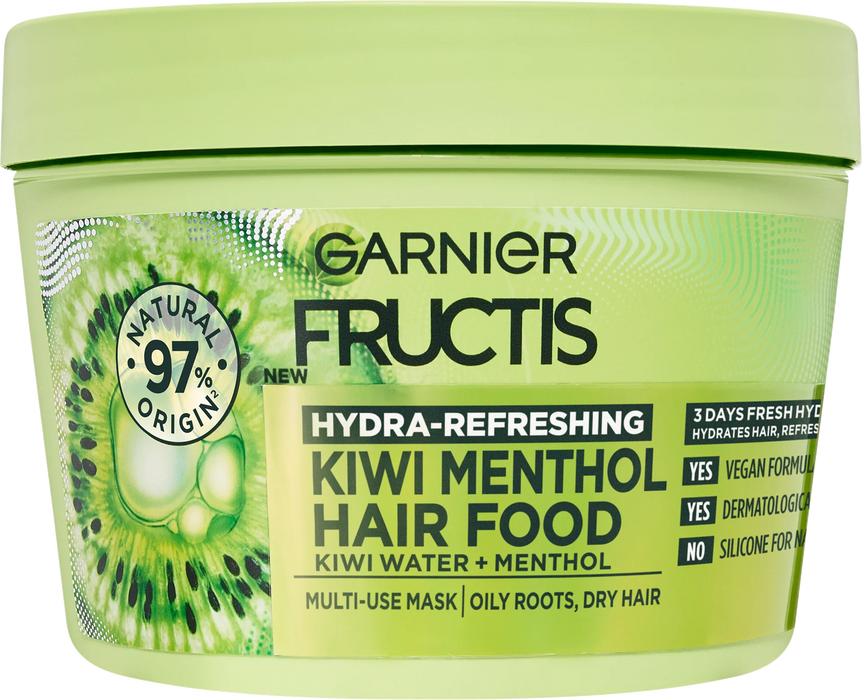 Маска за коса Kiwi Hair Food за омазняващ се скалп, 390 ml