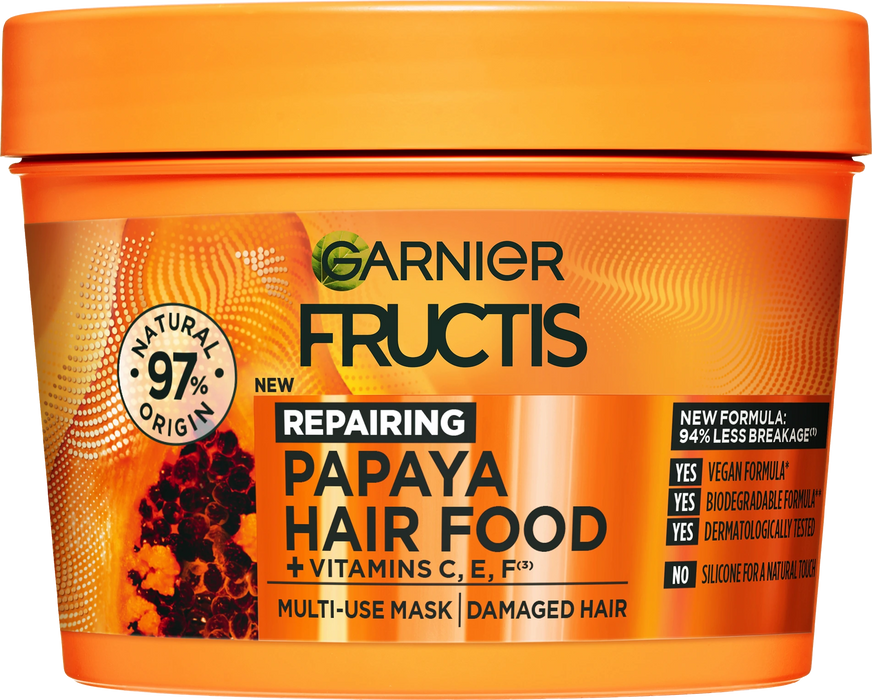 Маска за коса Papaya Hair Food, 390 ml