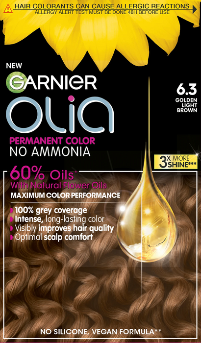 Боя за коса без амоняк - Nr. 6.3 Golden Light Brown, 1 бр
