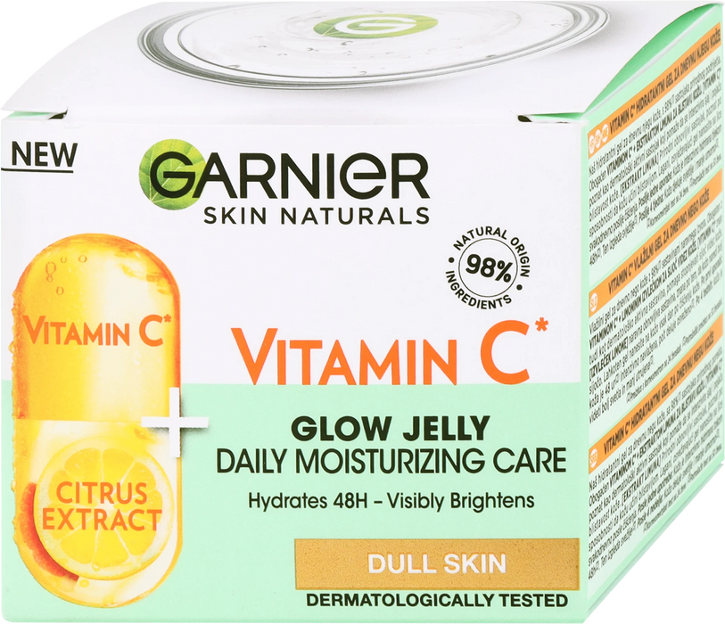 Дневен крем за лице Glow Jelly с витамин C, 50 ml