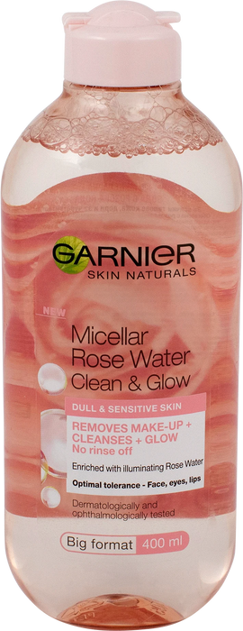 Мицеларна вода Rose Clean&Glow, 400 ml