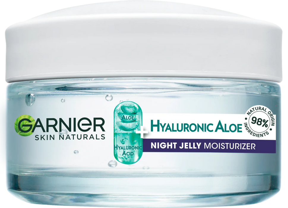 Нощен крем за лице Hyaluronic Aloe Jelly, 50 ml