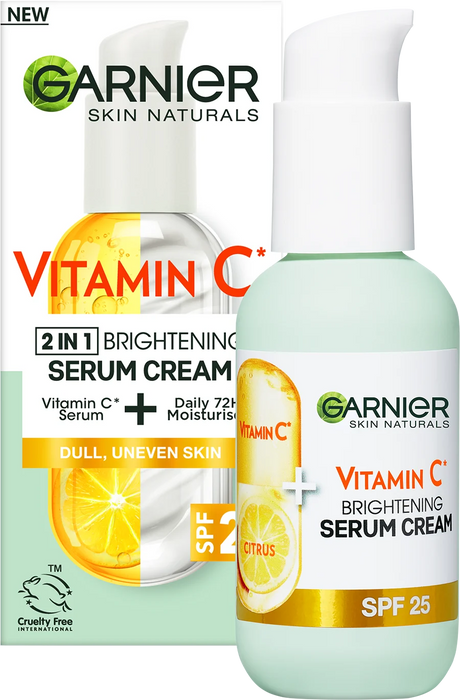 Серум за лице Brighteninig с витамин C, SPF 25, 50 ml