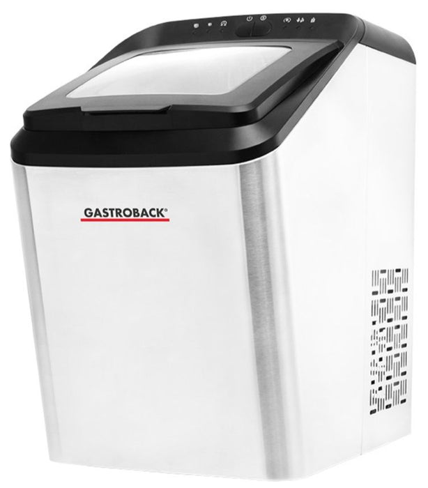 Ледогенератор Gastroback - GAS.41143, 145W, 2.8 l, инокс