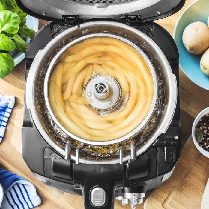 Фритюрник Gastroback - VITA-SPIN, 2000W, 2.5 l, черен