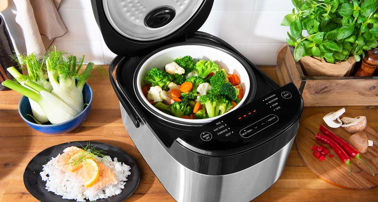Мултикукър Gastroback – Design Multicook Pro, 790W, 5 l, черен/инокс