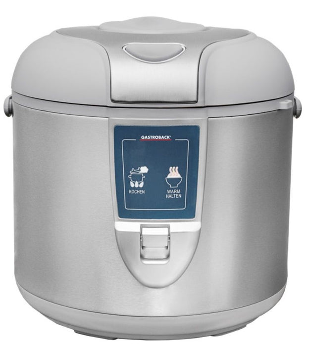 Уред за варене на ориз Gastroback - GAS.42507, 450W, 3 l, инокс