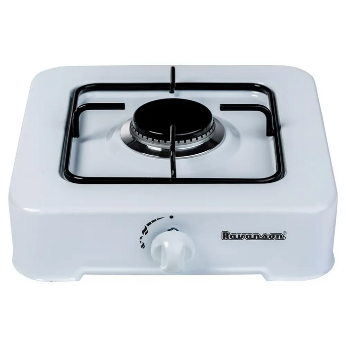 Газова готварска печка Ravanson K-01T (бяла; 1 зона)