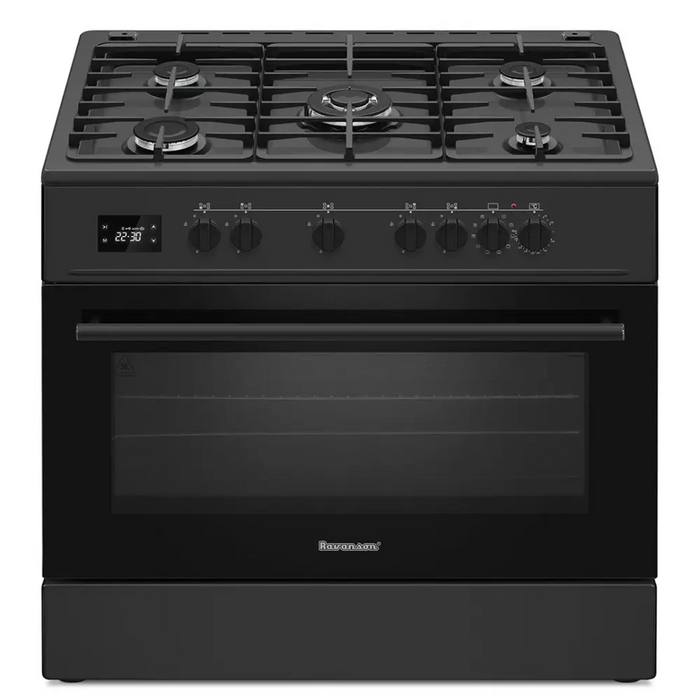 Газова и електрическа печка Ravanson KWGE-K90 Cheff Modern