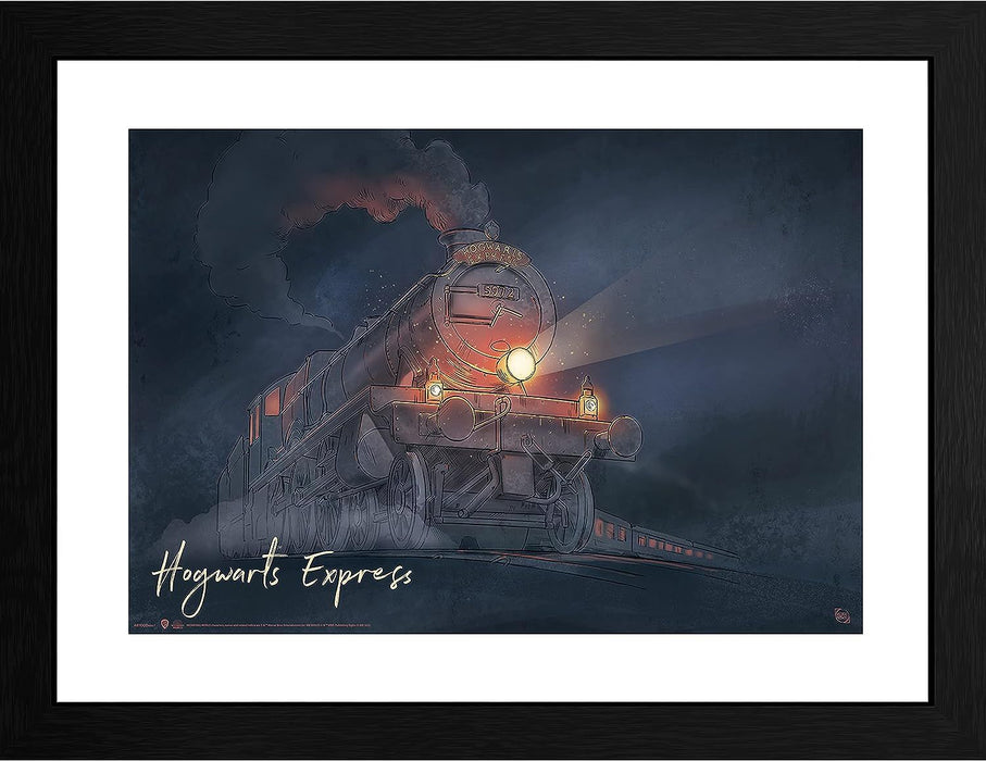 Плакат с рамка GB eye Movies: Harry Potter - Hogwarts Express