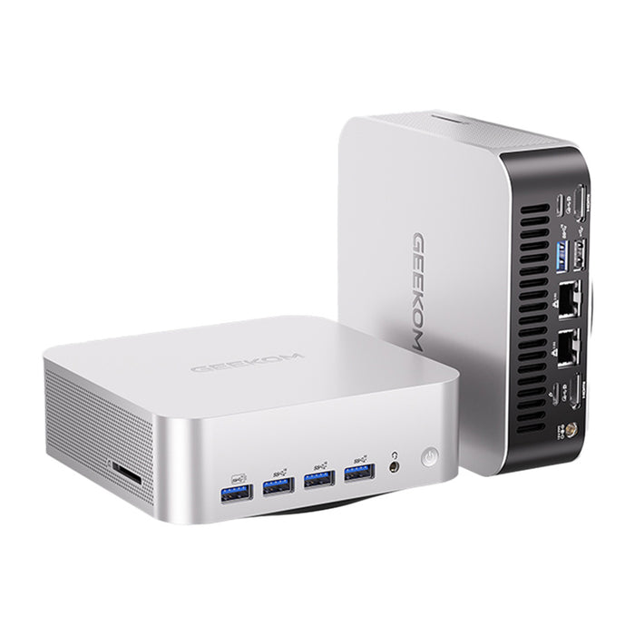 Мини компютър GEEKOM A9MAX с AMD AI 9 HX 370, 32GB, 1TB, Windows 11 Pro
