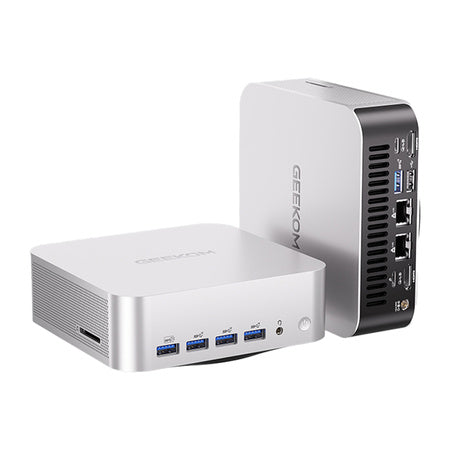 Мини компютър GEEKOM A9MAX с AMD AI 9 HX 370, 32GB, 1TB, Windows 11 Pro
