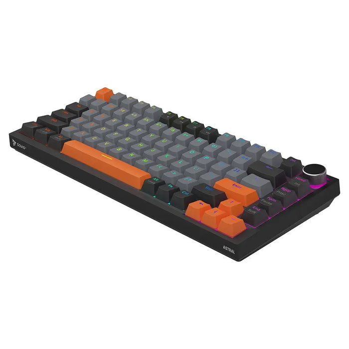 Геймърска клавиатура Savio ASTRAL BLACK JADE 3 COLOURS USB