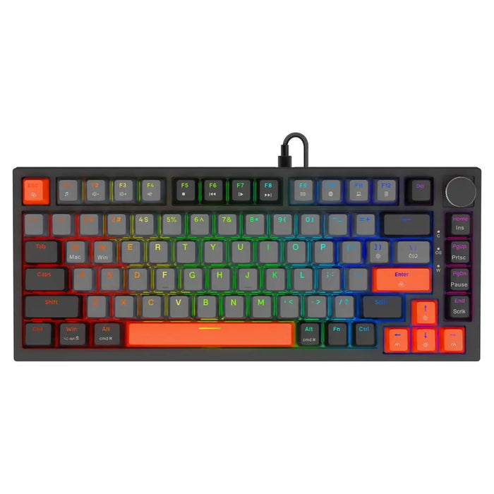Геймърска клавиатура Savio ASTRAL BLACK JADE 3 COLOURS USB
