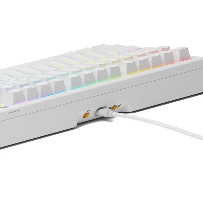 Геймърска механична клавиатура Glorious GMMK 3 75% White