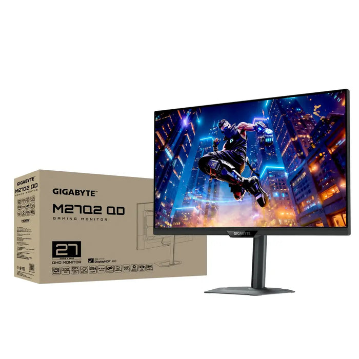 Геймърски монитор GIGABYTE M27Q2 QD - 27’’ SS IPS